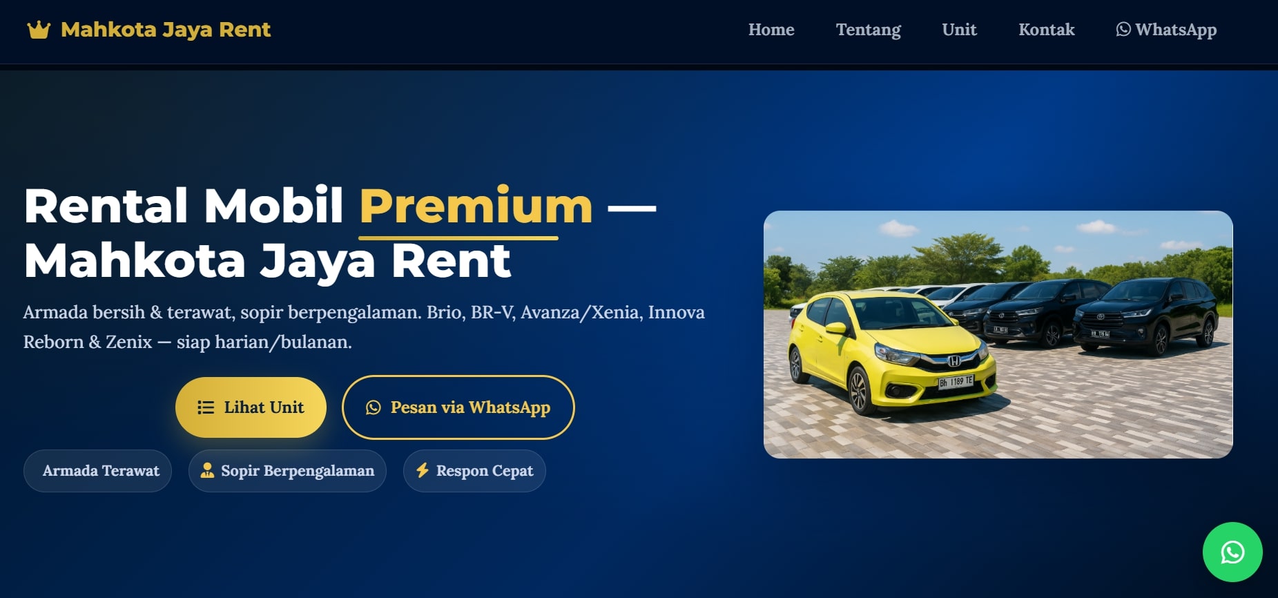 Mahkota Jaya Rental